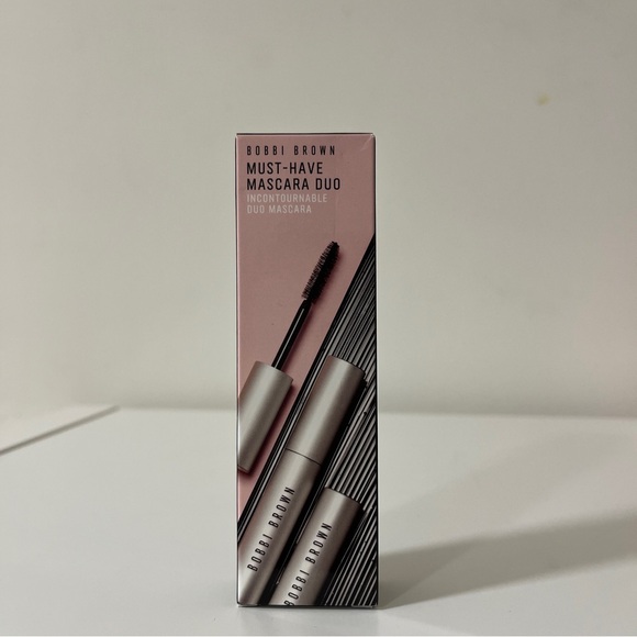 Bobbi Brown Smokey Eye Mascara Black Lot Of 2 0.2oz./6ml Duo Boxed Set - Picture 1 of 2